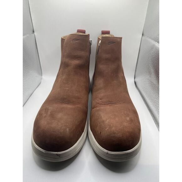 Red Wing Womens Safety Toe Boot Size 9 B 5 Inch Side Zip Boot Brown Zero-G Lite - Picture 5 of 10